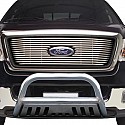  TrailFX Ford F-Series 3 Polished Stainless Steel Bull Bar