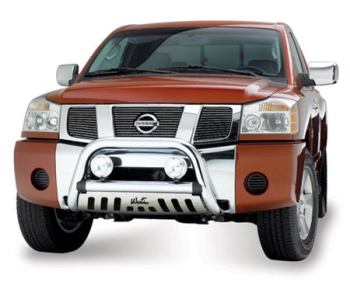 Westin Nissan Titan 3 Ultimate Bull Bar In Stainless Steel - ID: 207