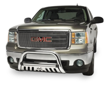 Westin GMC Sierra Chrome Ultimate Bull Bar With Skid Plate - ID: 206